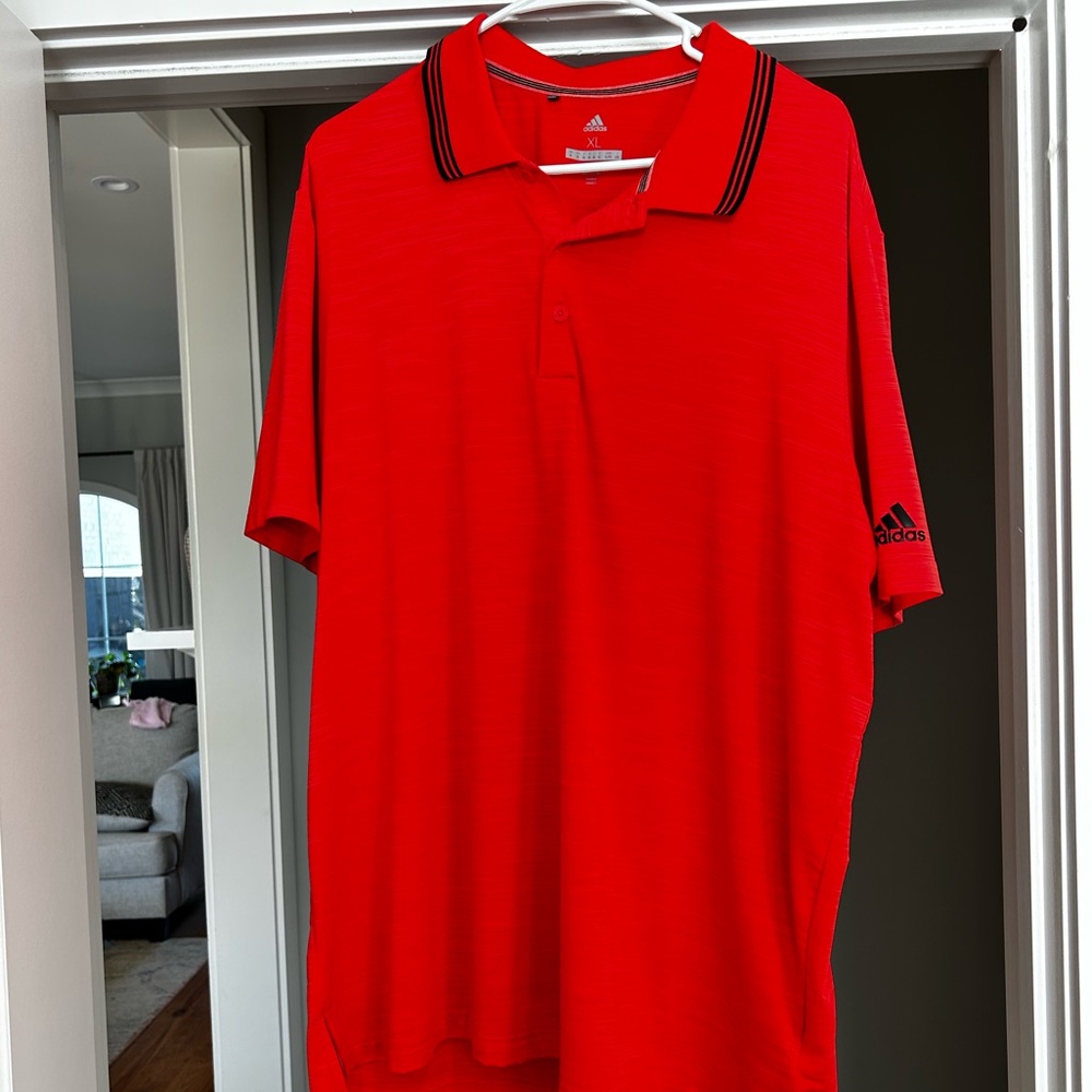 Adidas size XL performance polo! Like new